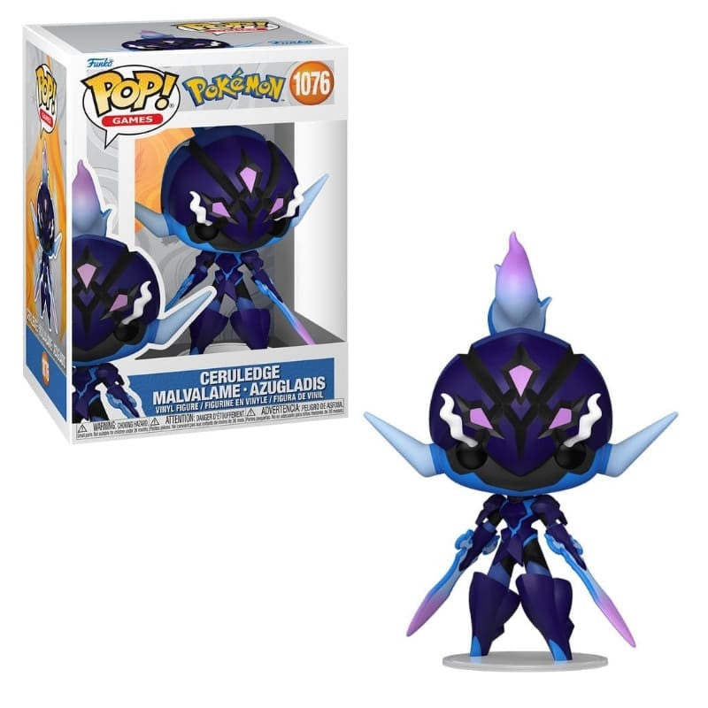 FUNKO POKEMON - POP Games N° 1076 - Ceruledge 9 cm Funko