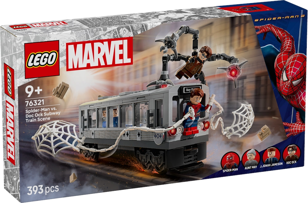 LEGO 76321 MARVEL - Spider-Man contro Doc Ock: duello sul treno LEGO