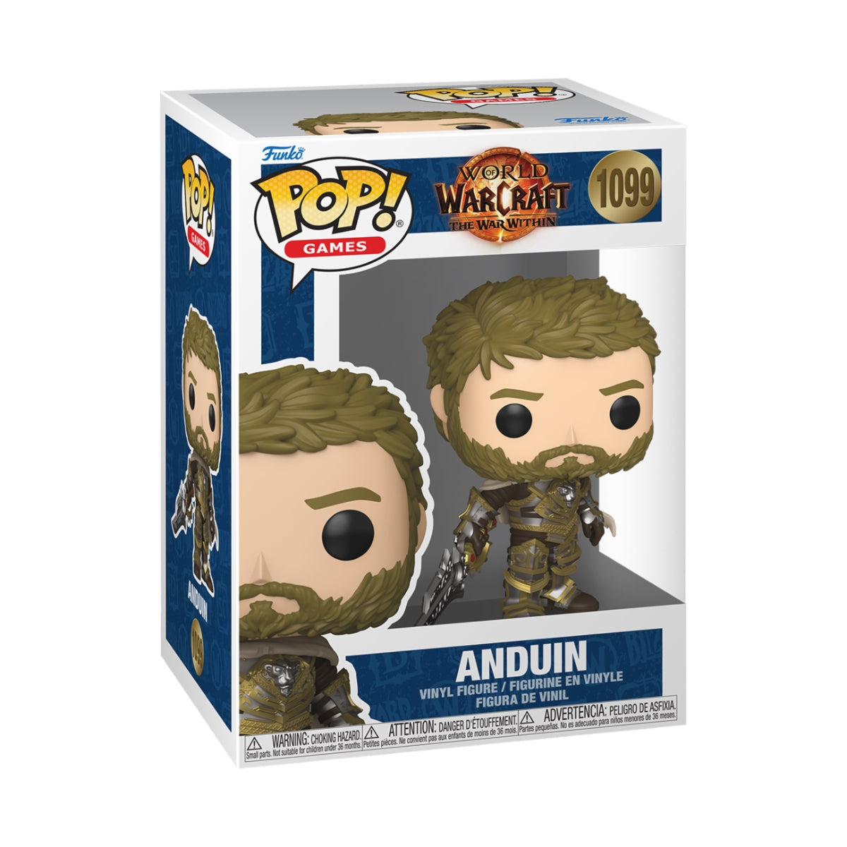 FUNKO POP Games: World of Warcraft- Anduin(WW) 9 cm Funko