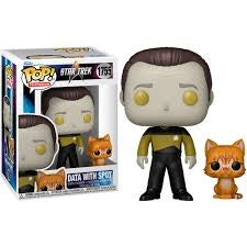 FUNKO POP&Buddy: Star Trek Next Generation– Data w/spot 9 cm Funko