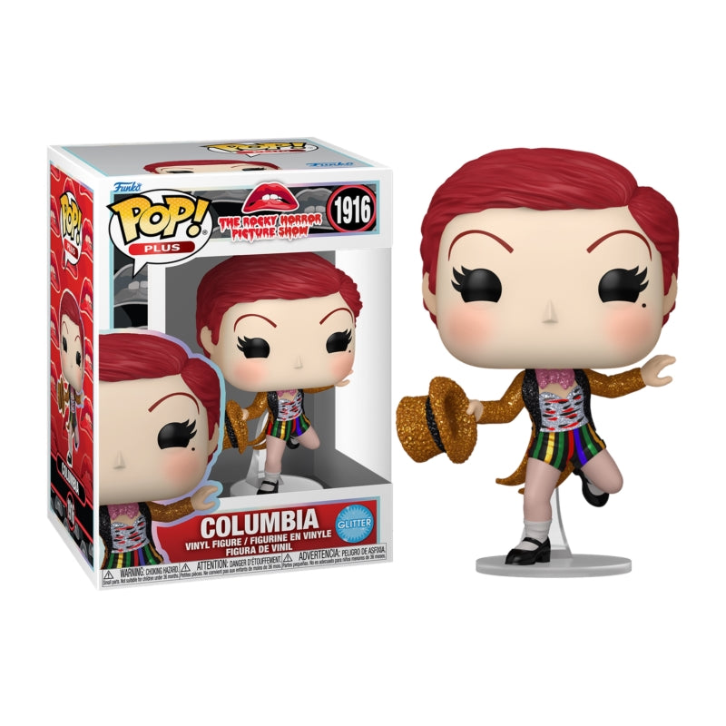 FUNKO POP Plus: Rocky Horror Picture Show S2– Columbia (Glitter) 9 cm Funko