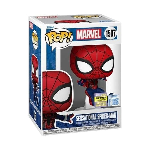FUNKO POP Marvel - 1507 Sensational Spider-Man (Exclusive) 9cm Funko