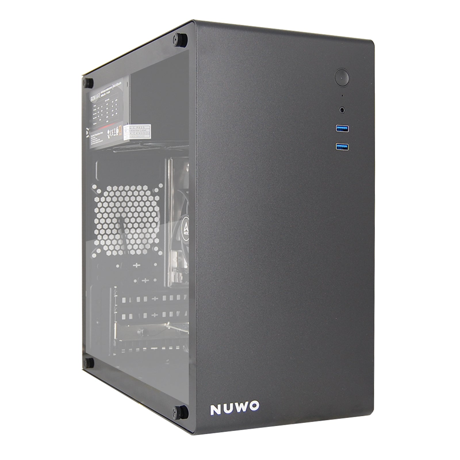 PC Computer Assemblato PRO CPU Intel i5-14600K Ram 16GB SSD 500GB WiFi BT Nero Freedos - Disponibile in 2-4 giorni lavorativi GameSIDE&Tech