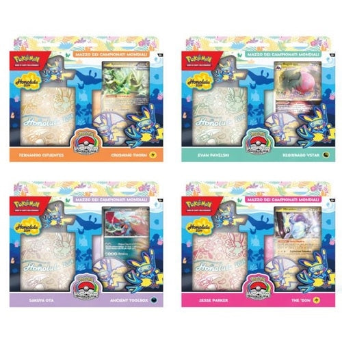 POKEMON - Mazzo dei Campionati Mondiali 2024 (mazzi assortiti, possibile allocazione) Pokemon International