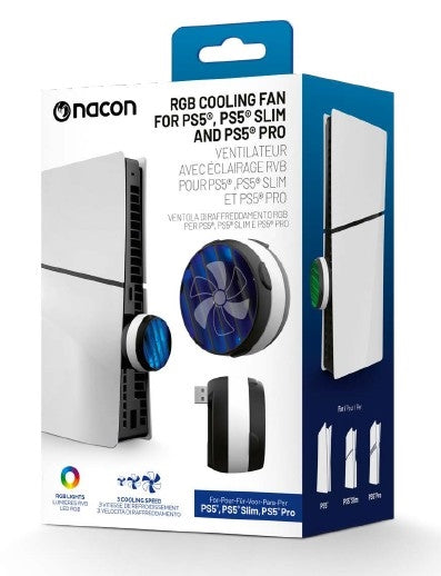 BIG BEN Kit di ventilazione per PS5 Slim e Pro, RGB Big Ben