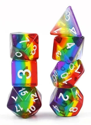EPIC FORGE 7 dices pack - Rainbow Trade Invaders