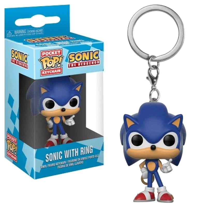 FUNKO POP Keychain Sonic - Sonic With Ring Funko