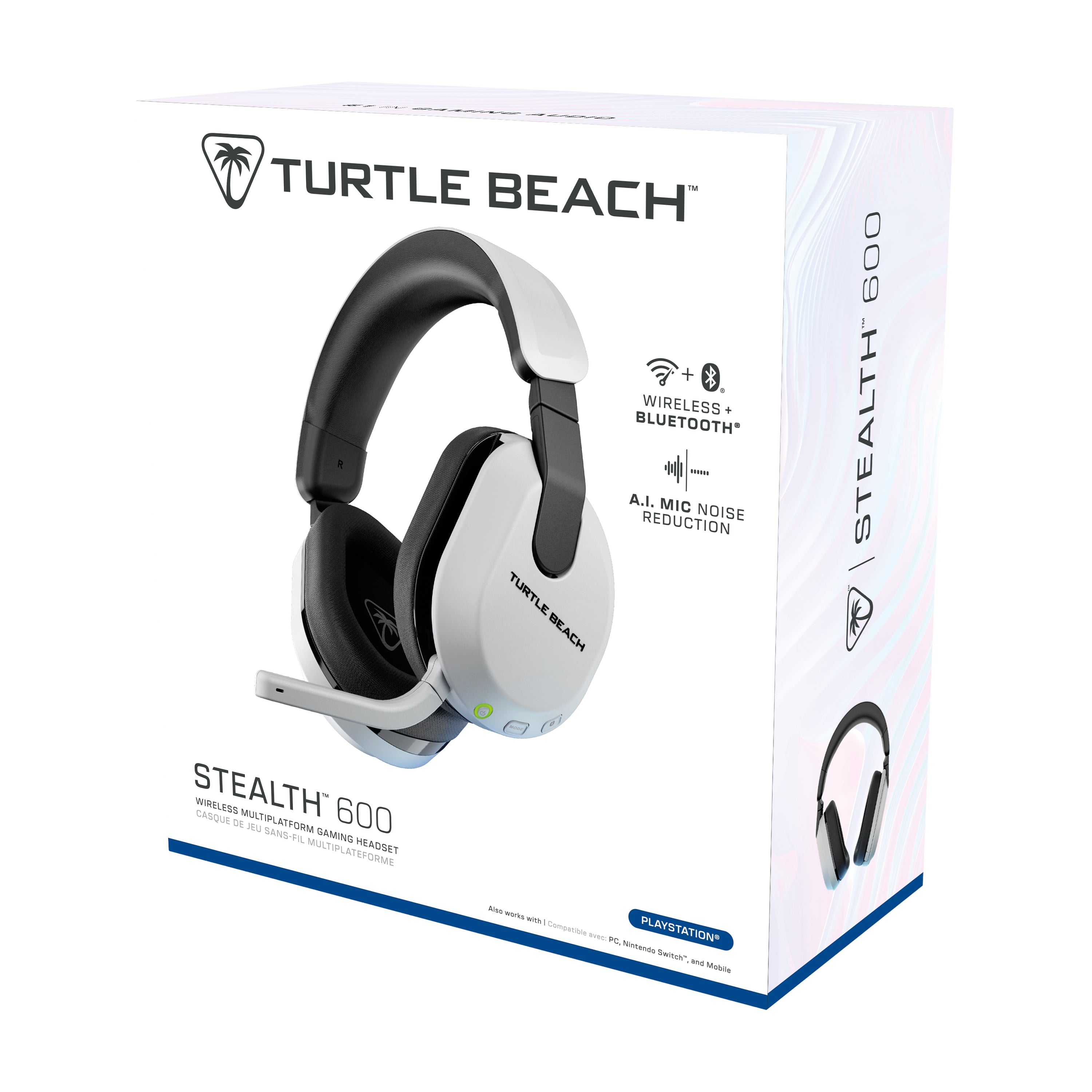 TURTLE BEACH cuffie gaming Stealth 600 GEN3 White (compatibile PS4) Turtle Beach