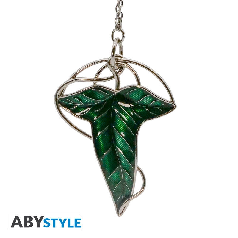 ABYSTYLE LORD OF THE RINGS - Portachiavi 3D: "Lorien Leaf Abystyle