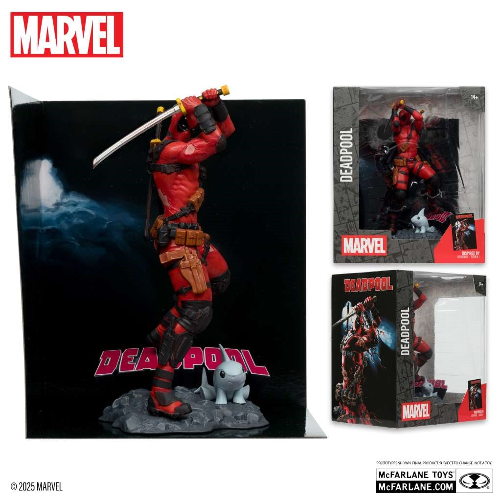 109054 - Marvel collection 1/10 wv5 deadpool (deadpool #1) figure McFarlane Toys
