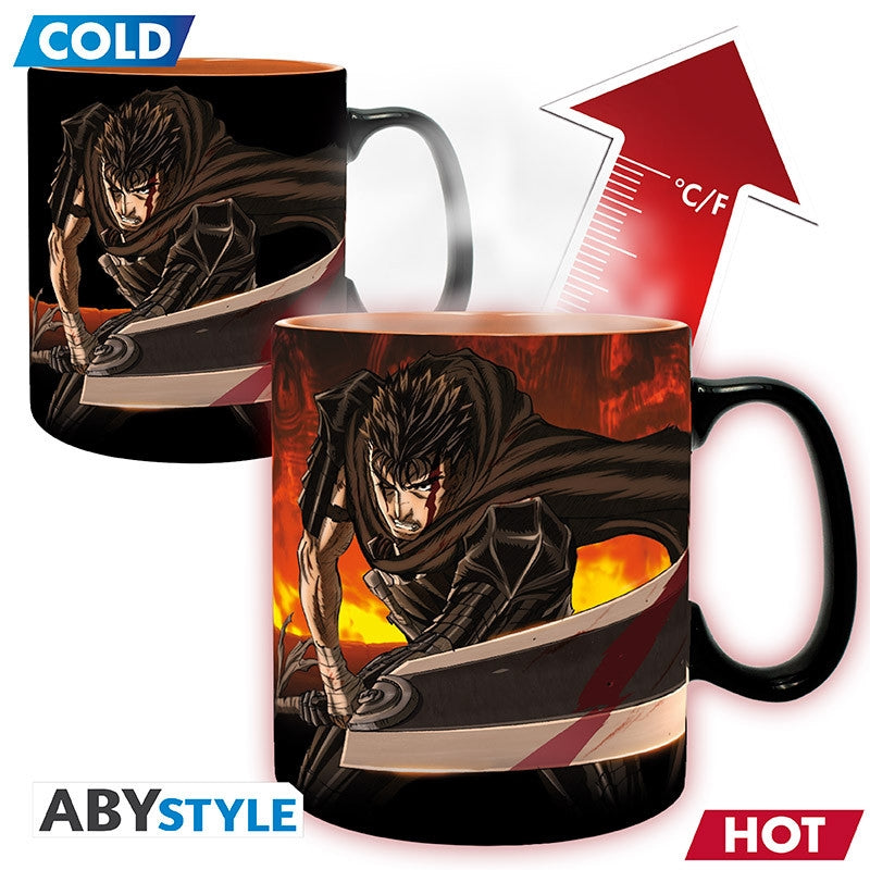 ABYSTYLE BERSERK - Tazza termosensibile 460 ml: "Berserk Abystyle