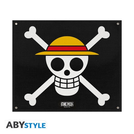 ABYSTYLE ONE PIECE - Replica Bandiera: "Strawhat" (50x60) Abystyle