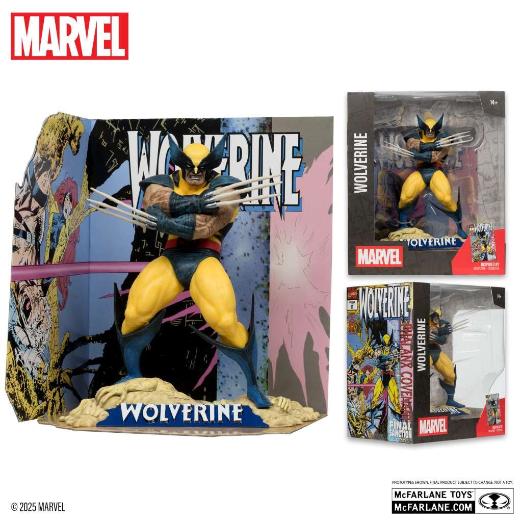 109055 -- Marvel collection 1/10 wv5 wolverine (wolverine #85) figure McFarlane Toys