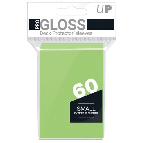 ULTRA PRO - 60 Bustine Small Pro Gloss Lime Green Ultra Pro
