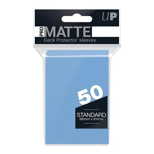 ULTRA PRO - 50 Bustine Standard Pro Matte Light Blue Ultra Pro