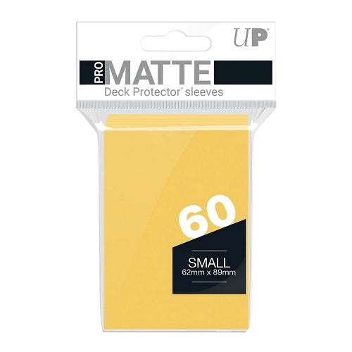 ULTRA PRO - 60 Bustine Small Pro Matte Yellow Ultra Pro