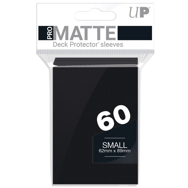 ULTRA PRO - 60 Bustine Small Pro Matte Black Ultra Pro