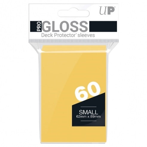 ULTRA PRO - 60 Bustine Small Pro Gloss Yellow Ultra Pro