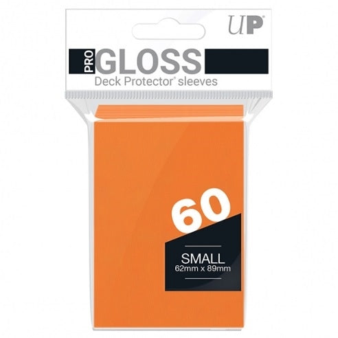 ULTRA PRO - 60 Bustine Small Pro Gloss Orange Ultra Pro