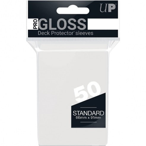 ULTRA PRO - 50 Bustine Standard Pro Gloss Clear - Disponibile in 2/3 giorni lavorativi Ultra Pro