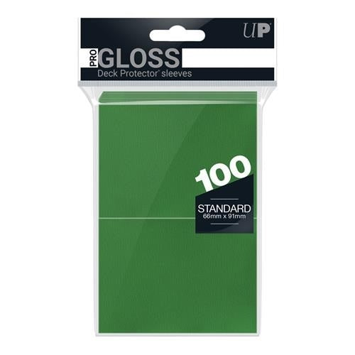 ULTRA PRO - 100 Bustine Small Pro Gloss Green - Disponibile in 2/3 giorni lavorativi Ultra Pro