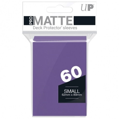 ULTRA PRO - 60 Bustine Small Pro Matte Purple - Disponibile in 2/3 giorni lavorativi Ultra Pro