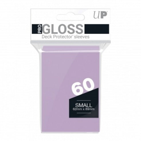 ULTRA PRO - 60 Bustine Small Pro Gloss Liliac - Disponibile in 2/3 giorni lavorativi Ultra Pro