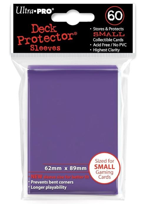 ULTRA PRO - 60 Bustine Small Pro Gloss Purple - Disponibile in 2/3 giorni lavorativi Ultra Pro