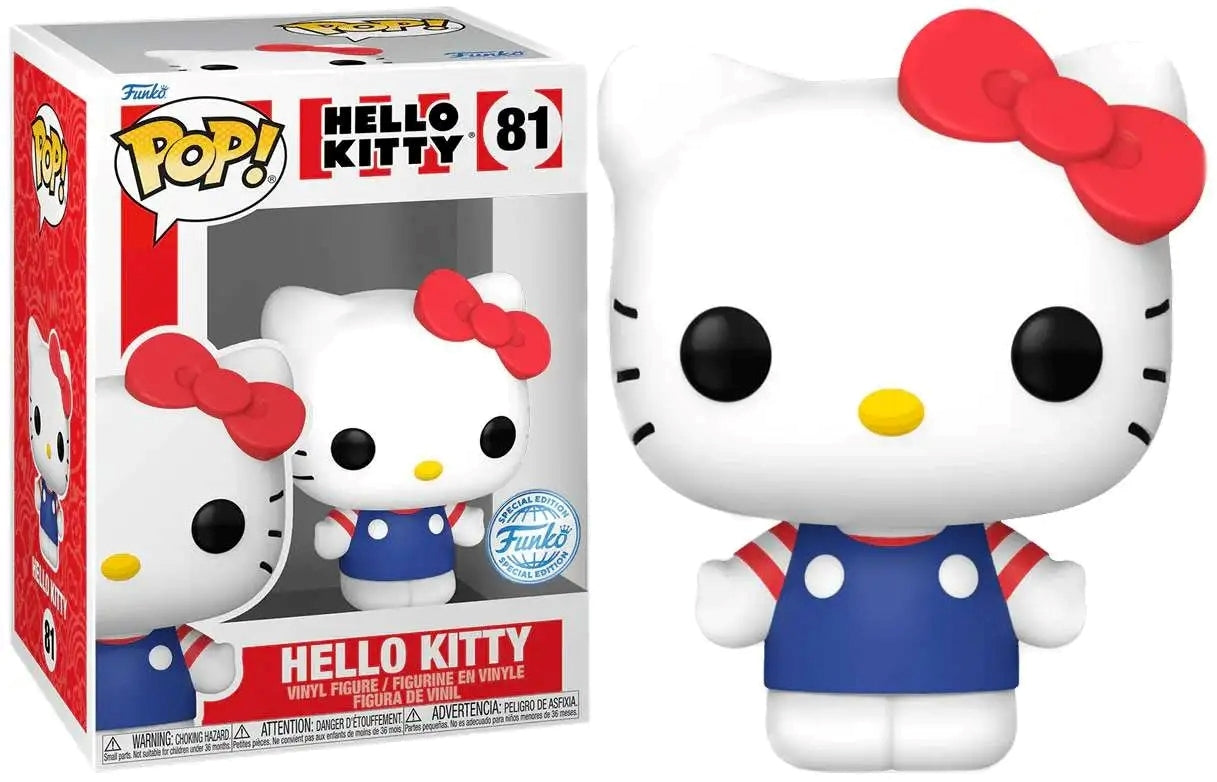 FUNKO POP Hello Kitty - 81 Hello Kitty W/Chase (Exclusive) 9 cm Funko