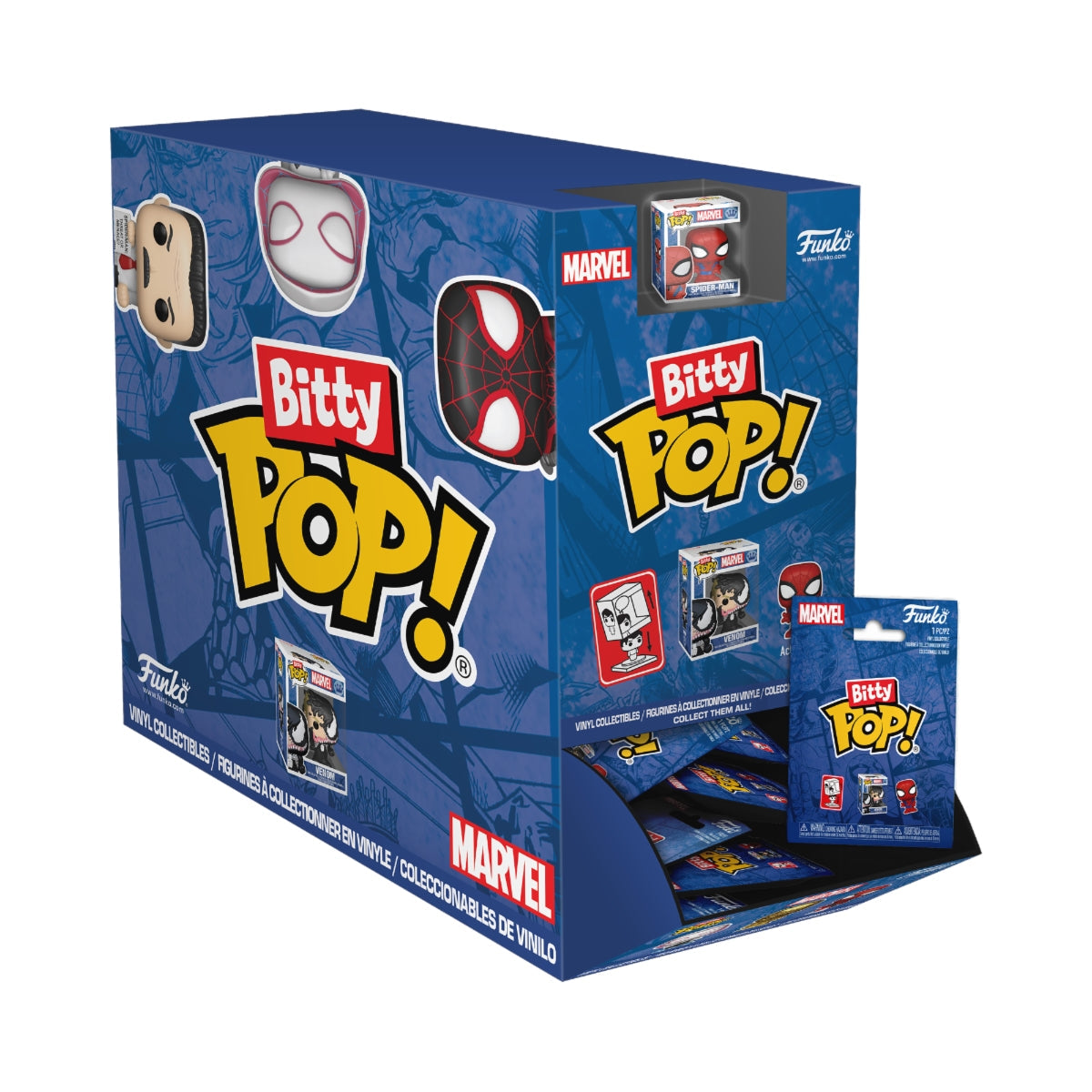 FUNKO Bitty POP Singles: Spider-Man- 32PC PDQ Funko