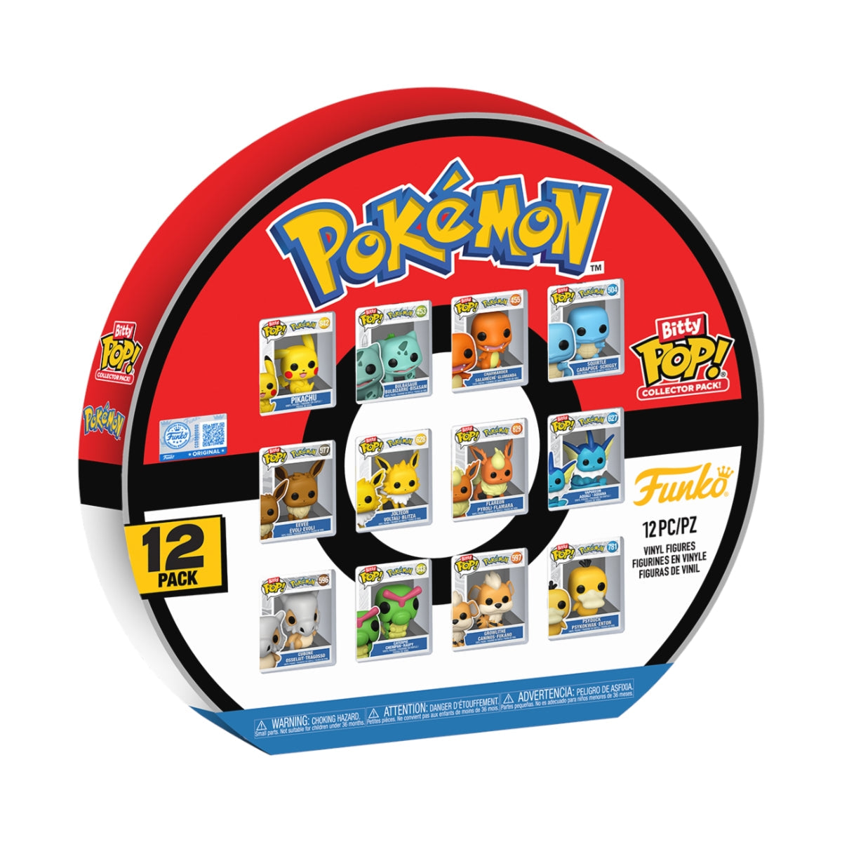 FUNKO Bitty POP Collector Pack: Pokemon -12pz - Disponibile in 2/3 giorni lavorativi Funko