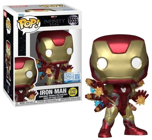 FUNKO POP Marvel: Infinity saga - 1555 Iron Man With Beams (Exclusive) 9 cm Funko