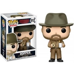 FUNKO POP  Stranger Things - 512 Hopper 9 cm Funko