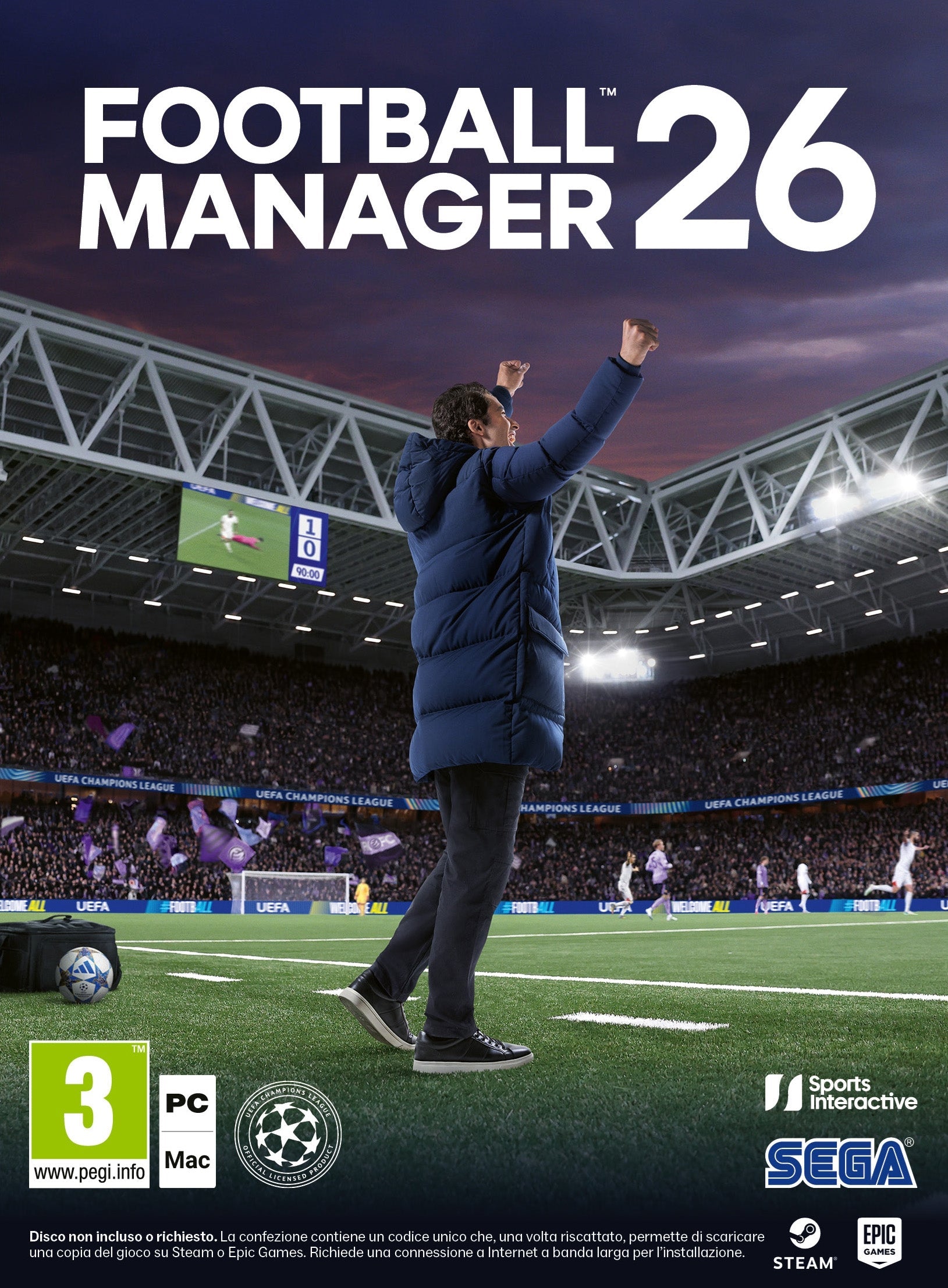 Football Manager 2026 (codice download) Plaion