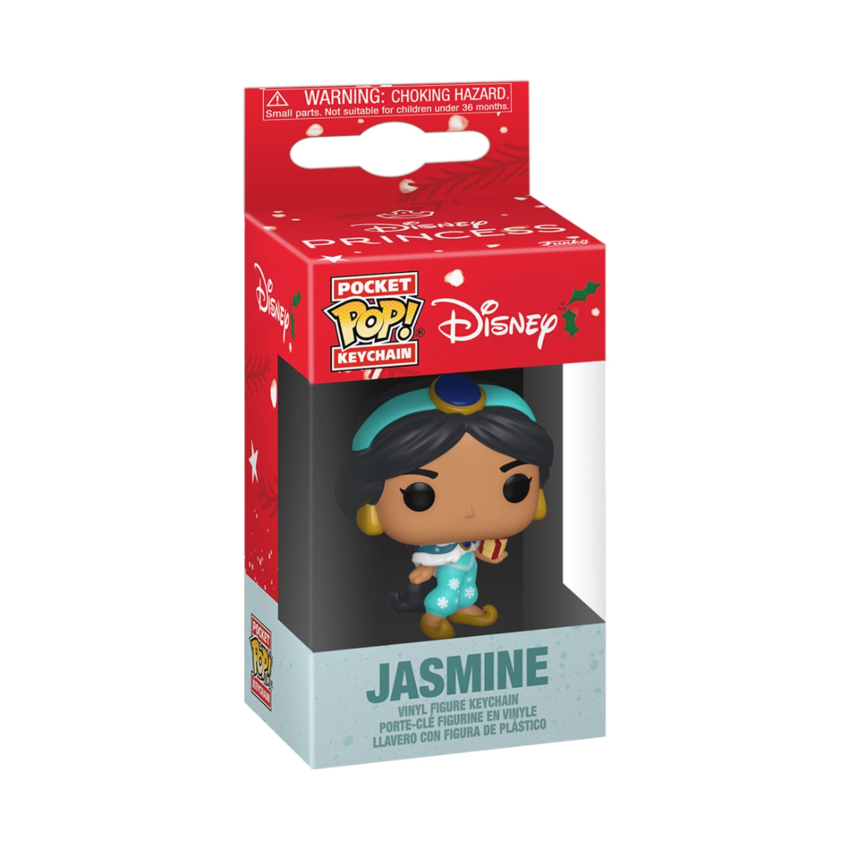 FUNKO POP Keychain: Princess Holiday- Jasmine Funko