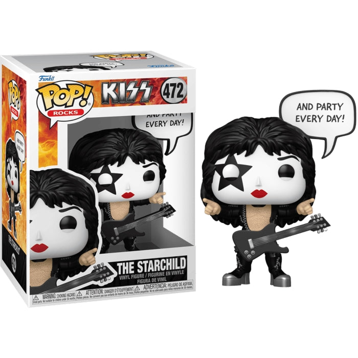 FUNKO POP Rocks Sayings: The Starchild(R&R All Night) 9 cm Funko