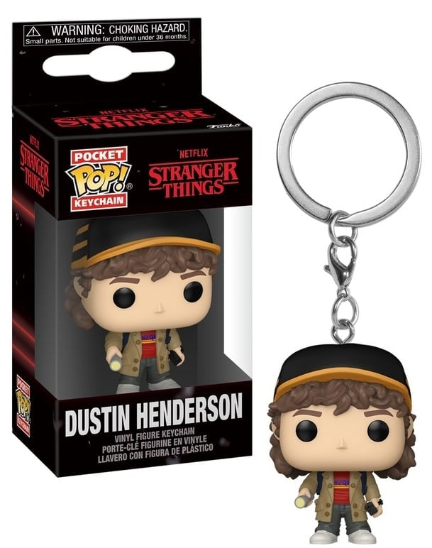 FUNKO POP Keychain Television: Stranger Things S5 - Dustin - Disponibile in 2/3 giorni lavorativi Funko
