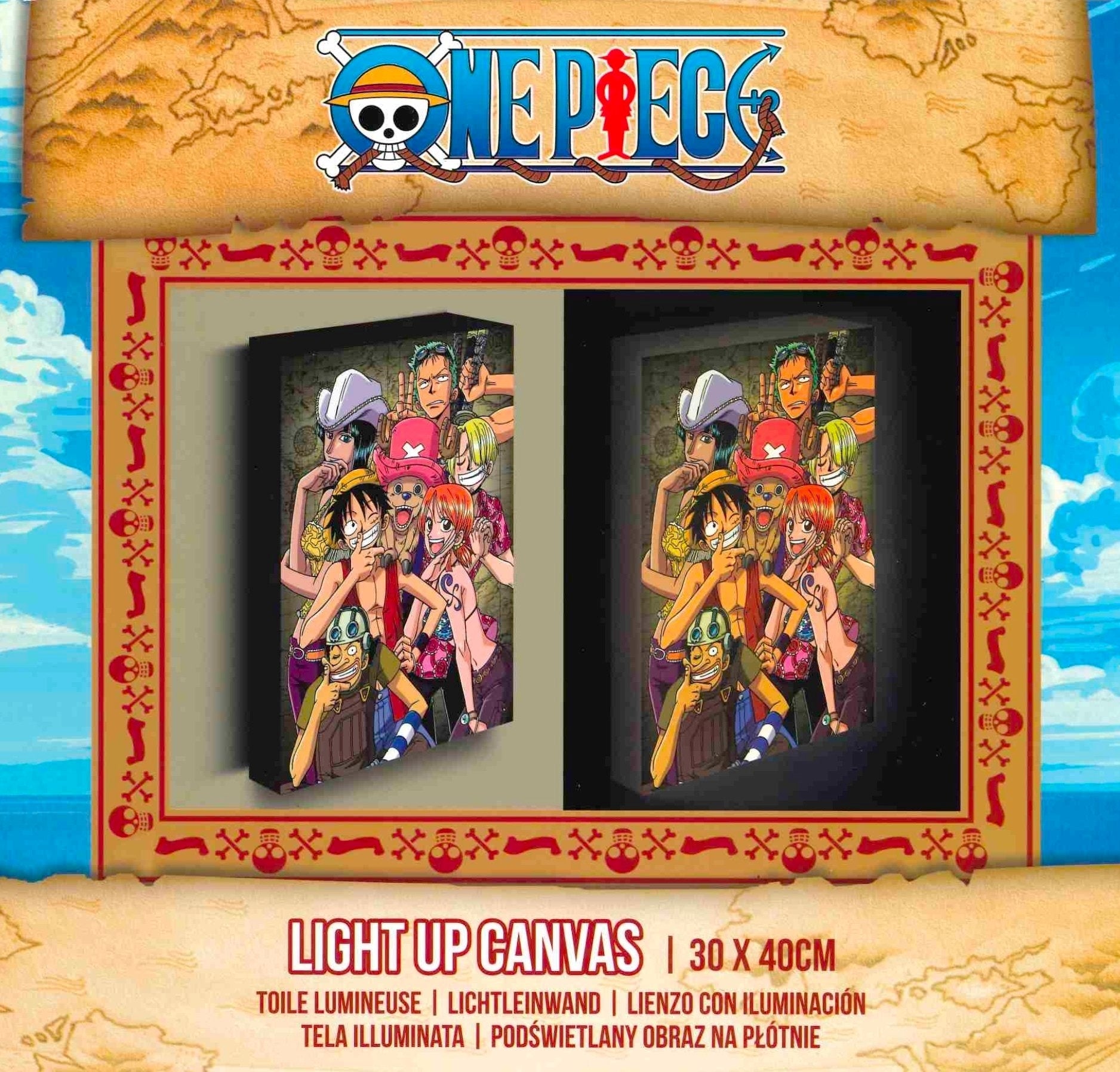 PYRAMID One Piece - Poster Luminoso: Chopper With Friends 40x30 - Disponibile in 2/3 giorni lavorativi Pyramid