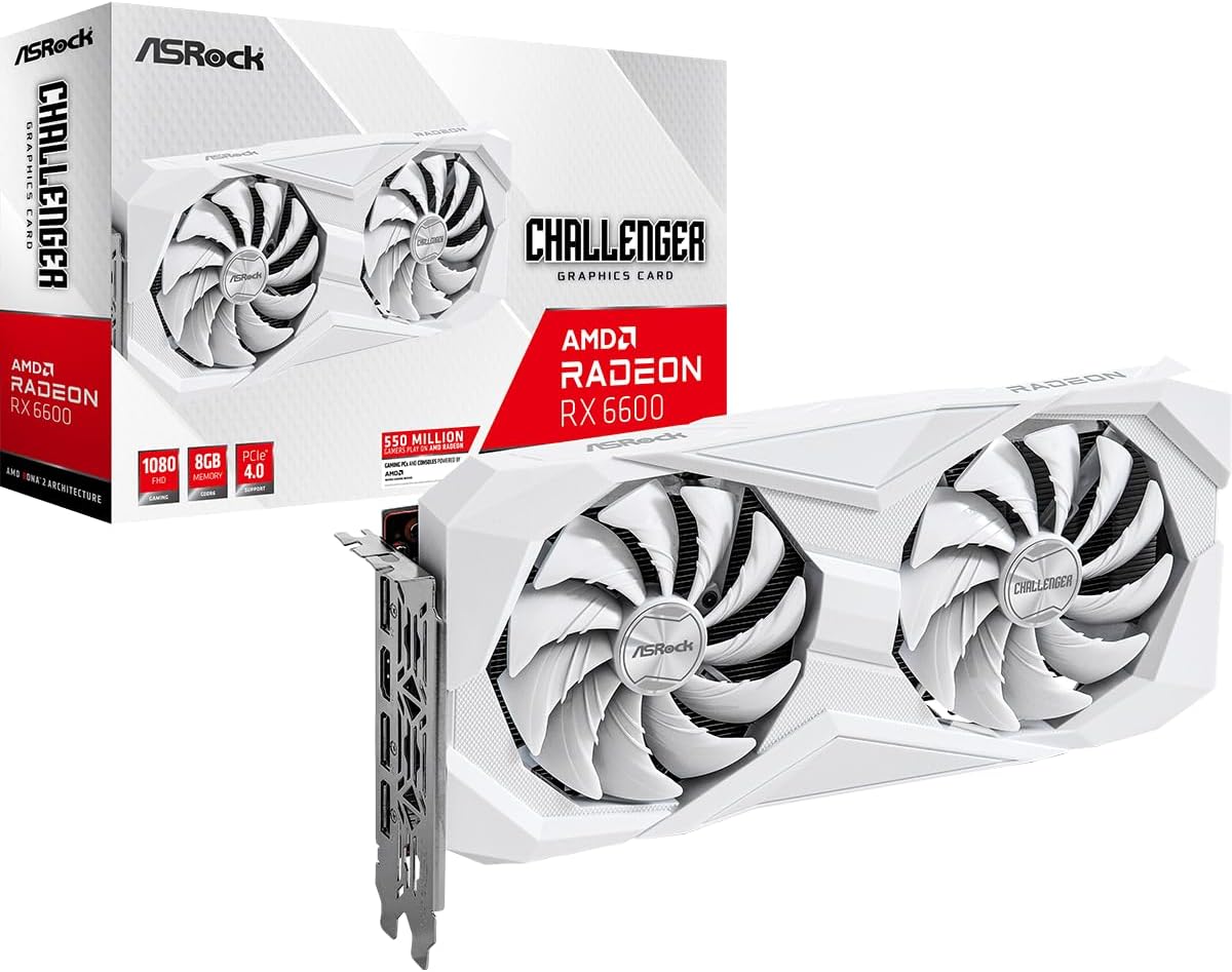 ASRock Challenger Radeon RX 6600 8GB - Grafikkarten AsRock