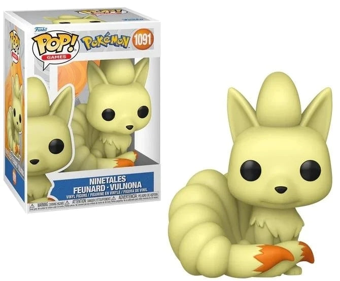FUNKO POP Games: Pokemon- Ninetales 9 cm - Disponibile in 2/3 giorni lavorativi Funko
