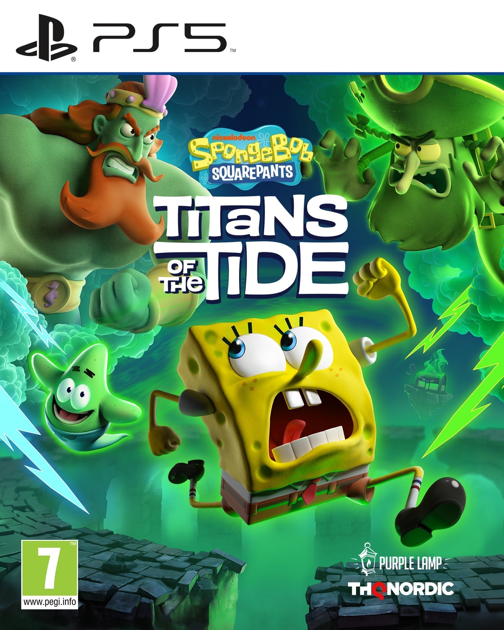 PS5 SpongeBob SquarePants: Titans of the Tide - Disponibile in 2/3 giorni lavorativi THQ NORDIC