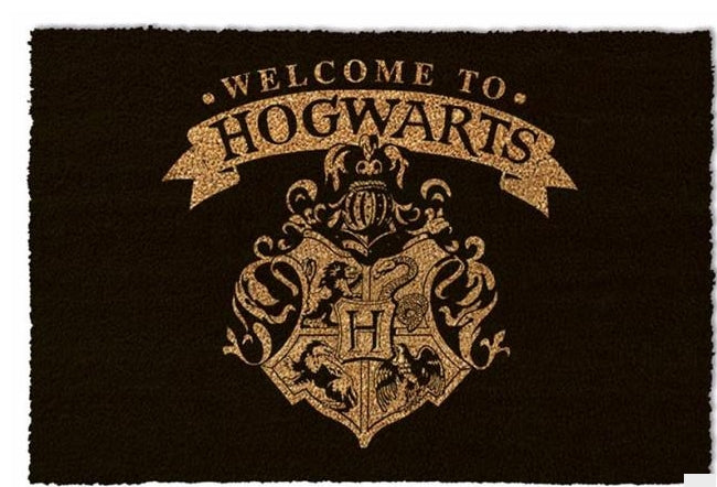 PYRAMID HARRY POTTER - (WELCOME TO HOGWARTS): Zerbino BLACK (37X55CM) - Disponibile in 2/3 giorni lavorativi Pyramid