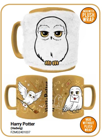 PYRAMID HARRY POTTER FUZZY MUG - HEDWIG - Disponibile in 2/3 giorni lavorativi Pyramid