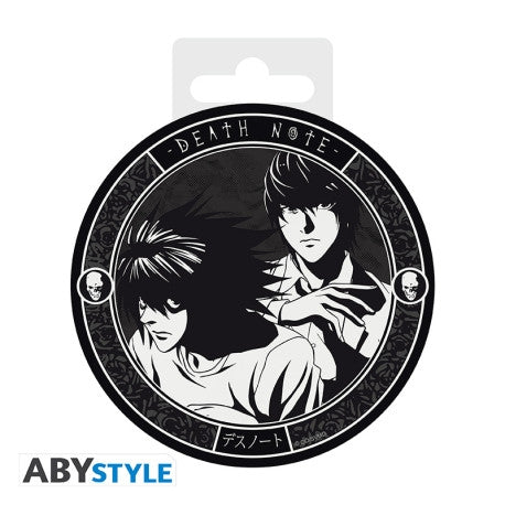 ABYSTYLE DEATH NOTE - Sottobicchiere in ceramica: "L & Light - Disponibile in 2/3 giorni lavorativi Abystyle