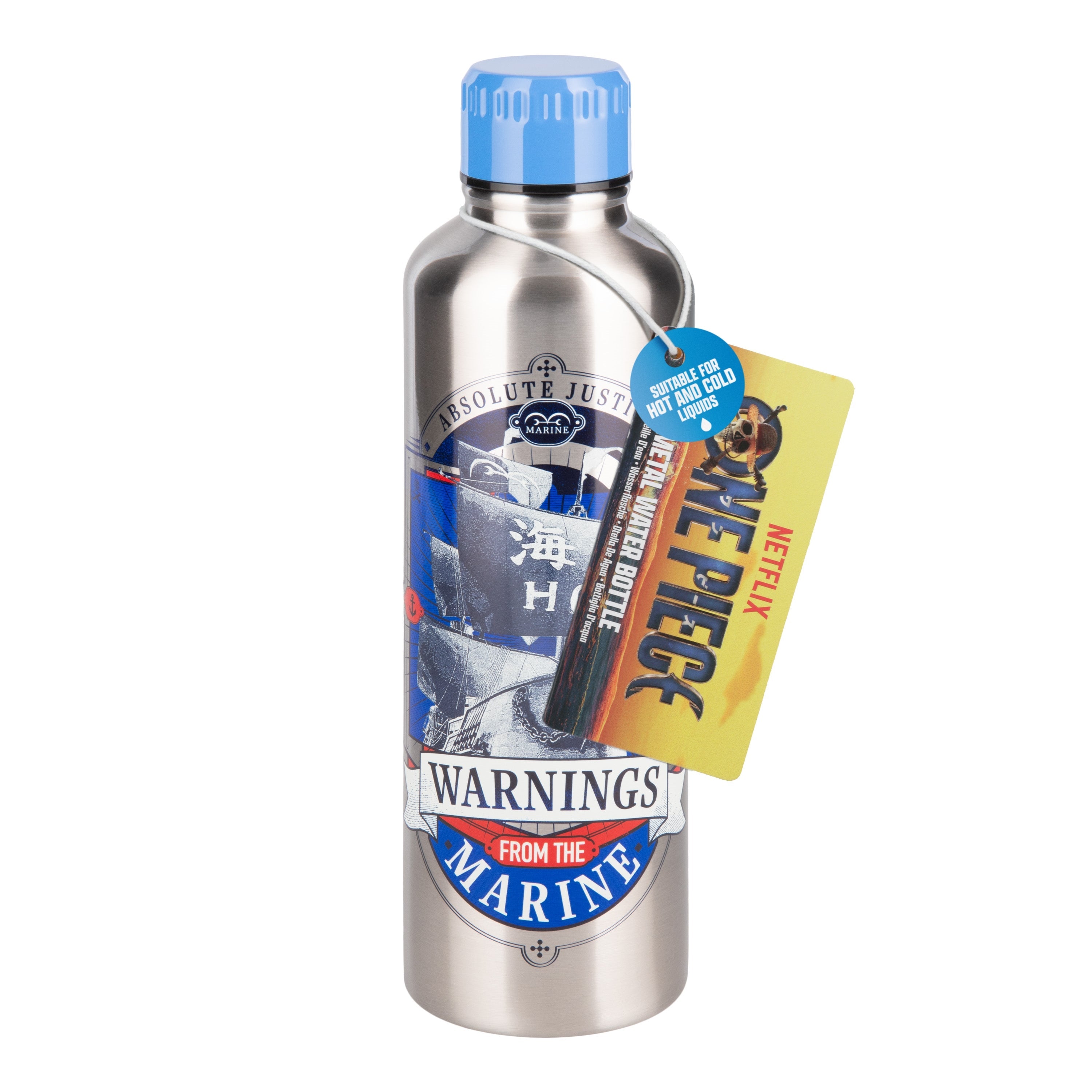 PALADONE - One Piece Metal Water Bottle - Disponibile in 2/3 giorni lavorativi Paladone