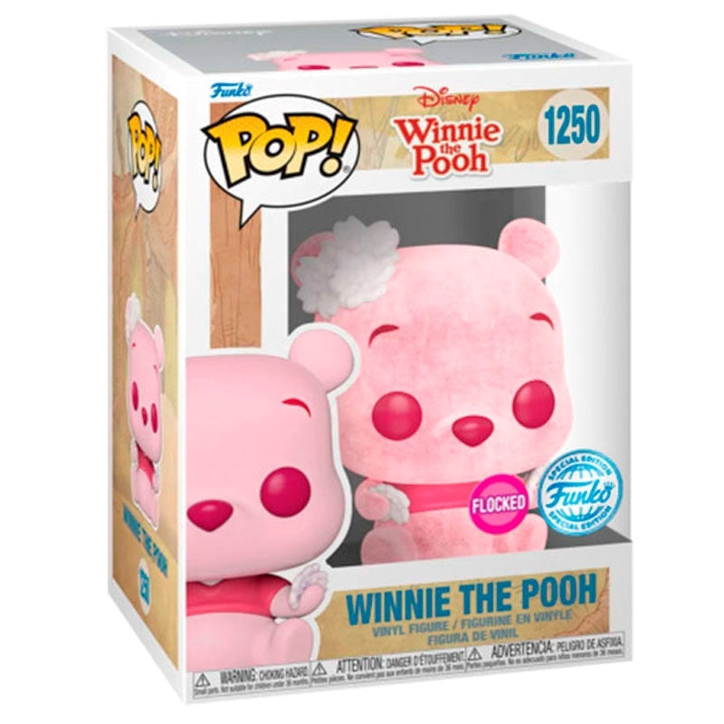 FUNKO POP Disney: Winnie the Pooh - 1250 Winnie the Pooh (Exclusive) (Flocked) 9 cm Funko