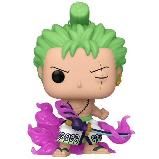 FUNKO POP One Piece - 1288 Zoro w/Enma (Exclusive, possibile allocazione) 9 cm - Disponibile in 2/3 giorni lavorativi Funko