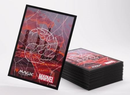 GAMEGENIC Magic: The Gathering - Marvel's Spider-Man - Premium Art Sleeves - Spider-Man Mountain - Disponibile in 2/3 giorni lavorativi Gamegenic