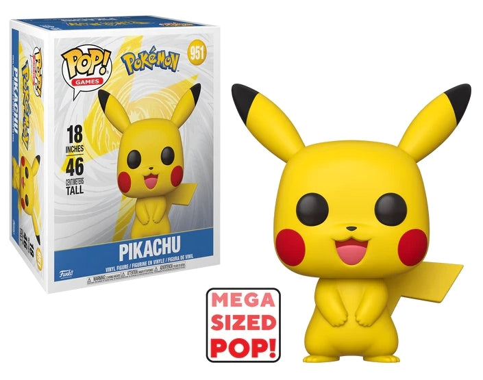 FUNKO POP Pokemon - 951 Pikachu Mega 46 cm - Disponibile in 2/3 giorni lavorativi Funko