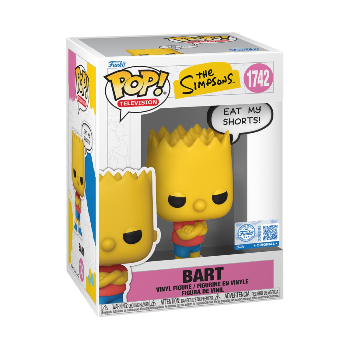 FUNKO POP Sayings: Simpsons- Bart 9 cm Funko
